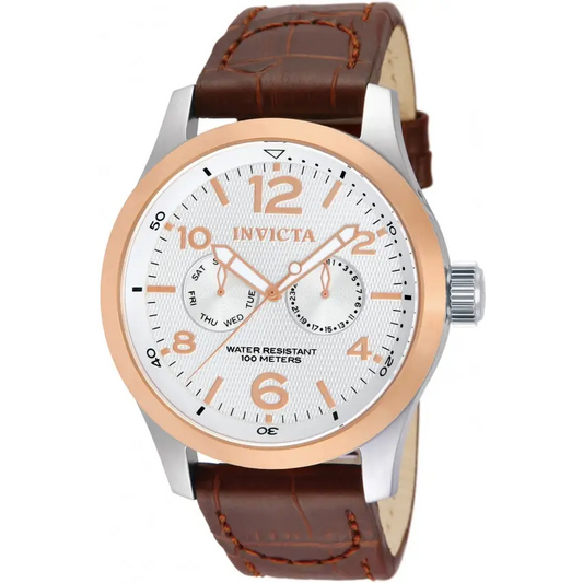 Invicta Men’s I-Force Quartz Multifunction Silver Dial Watch