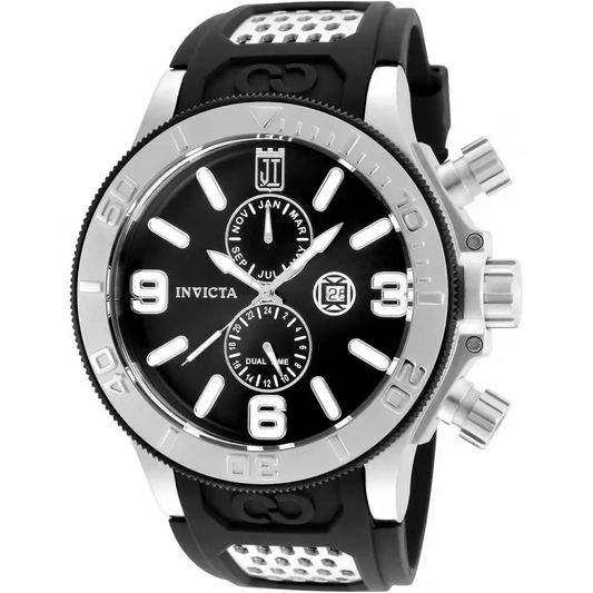 Invicta Men’s Jason Taylor Quartz Two Tone Polyurethane 200m