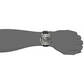 Invicta Men’s Lupah Gunmetal Stainless Steel Black Leather