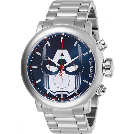 Invicta Men’s Marvel Quartz Chronograph 100m Stainless Steel