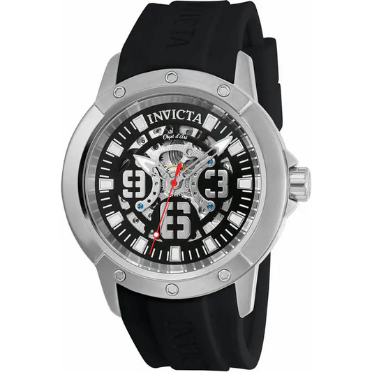 Invicta Men’s Objet D Art Automatic Black Dial Black