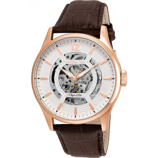 Invicta Men’s Objet D’Art Automatic Stainless Steel Brown