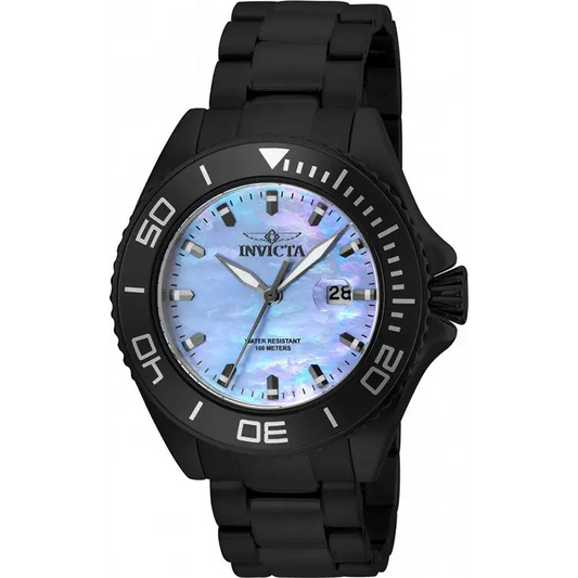 Invicta Men’s Pro Diver 100m Black 48mm Stainless Steel