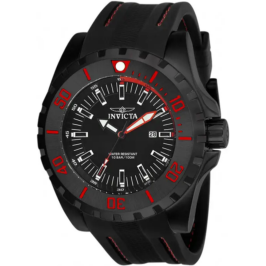 Invicta Men’s Pro Diver 100m Stainless Steel Black