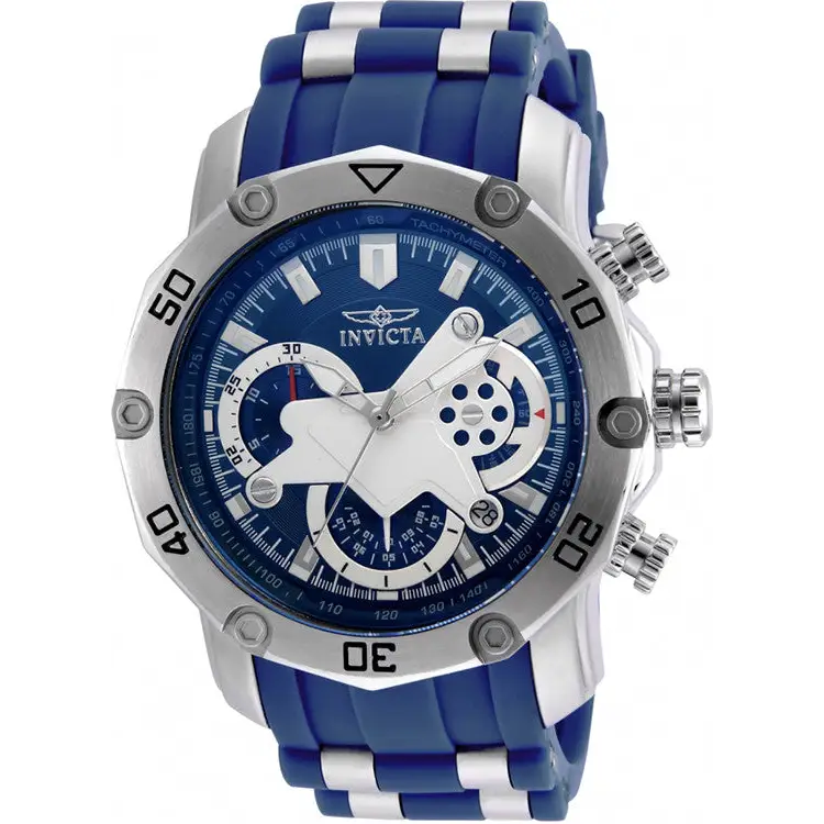 Invicta Men’s Pro Diver 100m Stainless Steel Chronograph