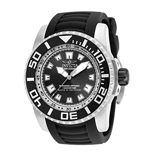 Invicta Men’s Pro Diver 200m Analog Quartz Black