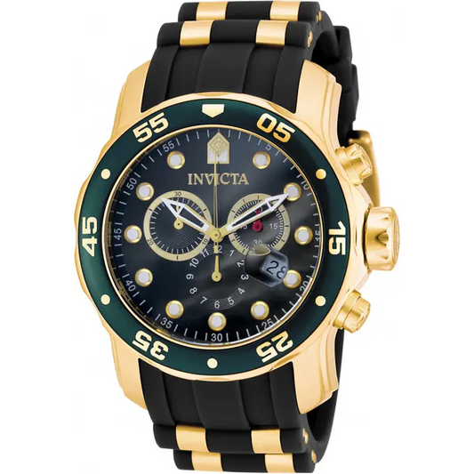 Invicta Men’s Pro Diver 200m Quartz Chronograph Green Dial