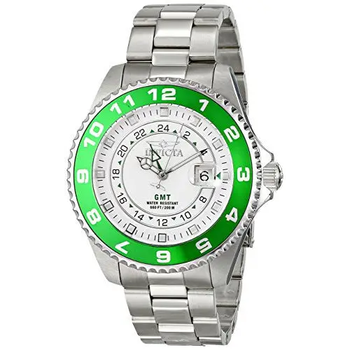 Invicta Men’s Pro Diver 200m Quartz Silver Tone Stainless