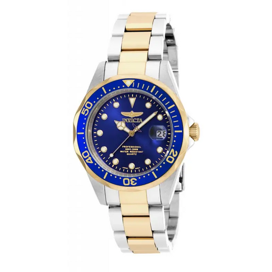 Invicta Men’s Pro Diver 200m Quartz Two Tone Stainless Steel
