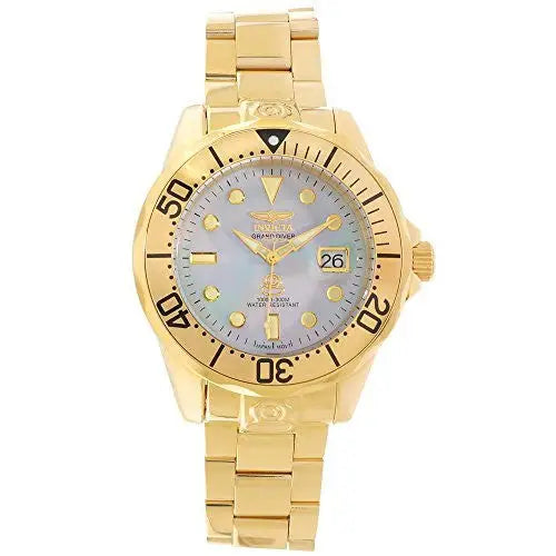 Invicta Men’s Pro Diver 300m Quartz Gold Plated Stainless