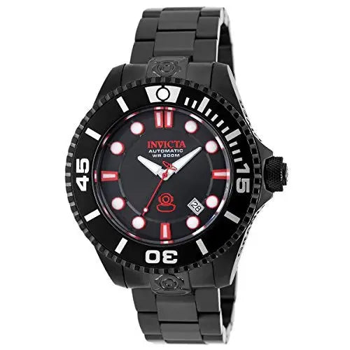Invicta Men’s Pro Diver Automatic 300m Black Stainless Steel