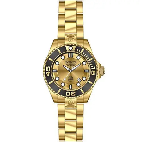 Invicta Men’s Pro Diver Automatic 300m Gold Plated Stainless
