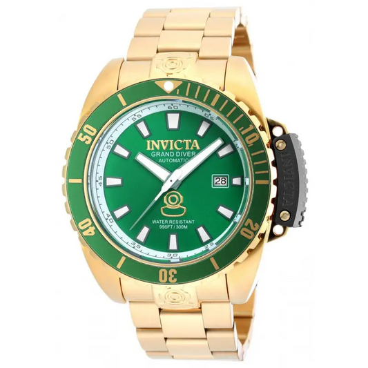 Invicta Men’s Pro Diver Automatic 300m Gold Plated Stainless