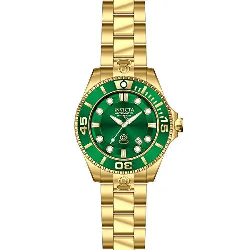 Invicta Men’s Pro Diver Automatic 300m Green Dial Stainless