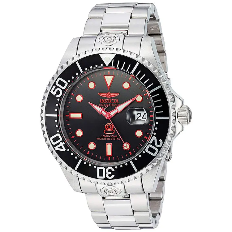 Invicta Men’s Pro Diver Automatic 300m Stainless Steel Watch