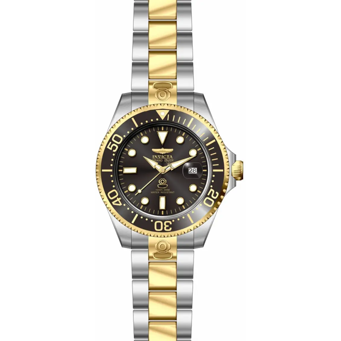 Invicta Men’s Pro Diver Automatic 300m Two Tone Stainless