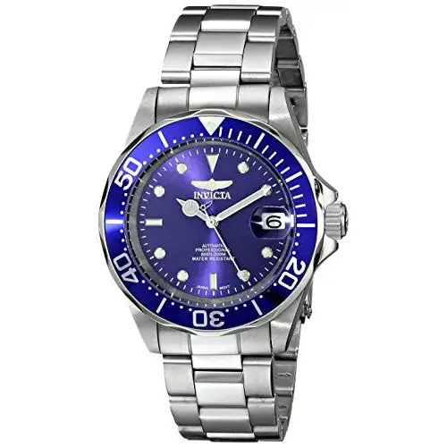 Invicta Men’s Pro Diver Automatic Blue Dial Stainless Steel