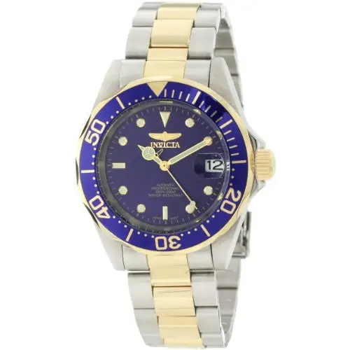 Invicta Men’s Pro Diver Automatic Blue Dial Two Toned