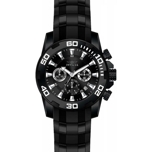 Invicta Men’s Pro Diver Chrono 100m Black Stainless