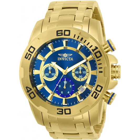 Invicta Men’s Pro Diver Chrono 100m Gold Stainless Steel