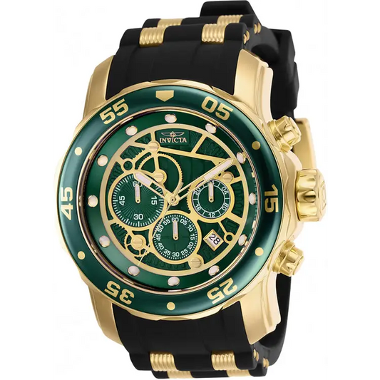 Invicta Men’s Pro Diver Chrono 100m Gold-Tone S. Steel