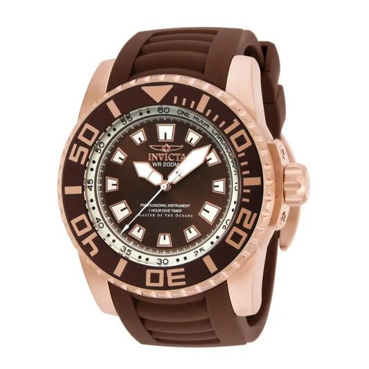 Invicta Men’s Pro Diver Chrono Stainless Steel Brown