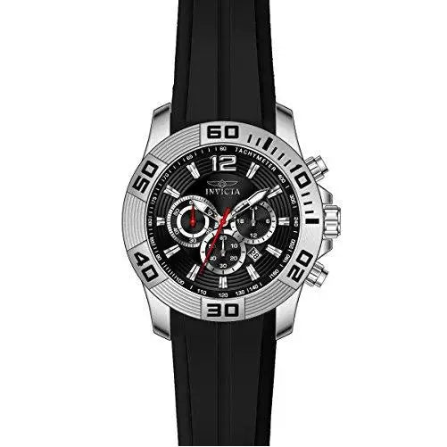 Invicta Men’s Pro Diver Chronograph 100m Black Silicone