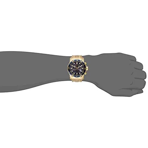 Invicta Men’s Pro Diver Chronograph 200m Gold Plated