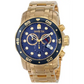 Invicta Men’s Pro Diver Chronograph 200m Gold Plated