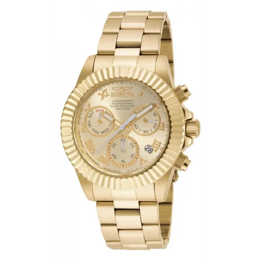 Invicta Men’s Pro Diver Chronograph 200m Gold Plated