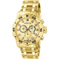 Invicta Men’s Pro Diver Chronograph 200m Gold Tone Stainless