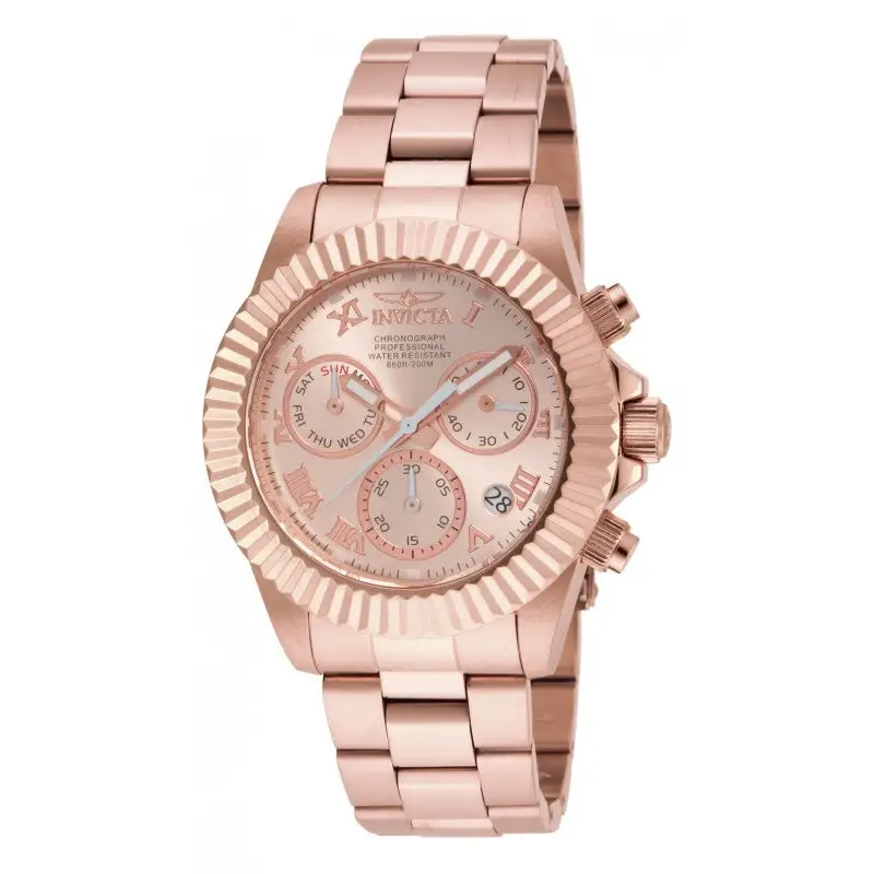 Invicta Men’s Pro Diver Chronograph 200m Rose Gold Stainless