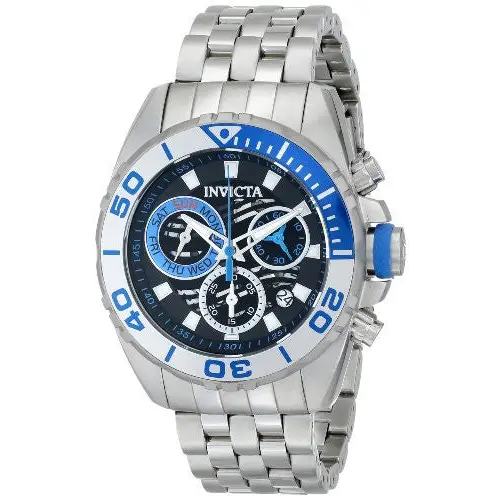 Invicta Men’s Pro Diver Chronograph 200m Silver Tone