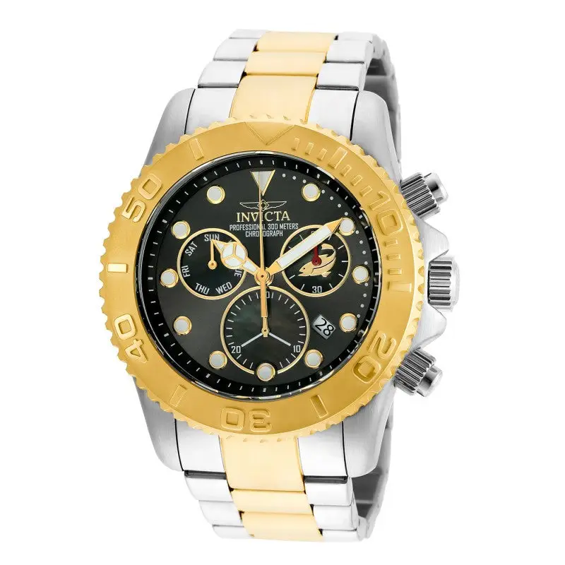 Invicta Men’s Pro Diver Chronograph 300m Two Toned Stainless