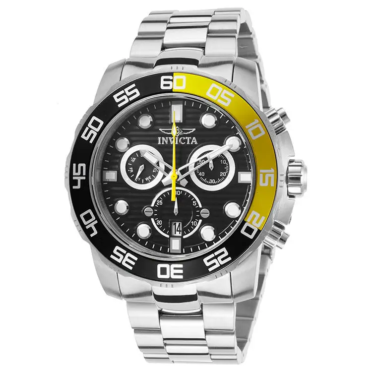 Invicta Men’s Pro Diver Chronograph Analog Quartz Stainless