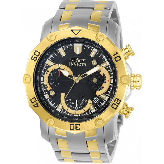 Invicta Men’s Pro Diver Chronograph Black Dial Watch 22768 -