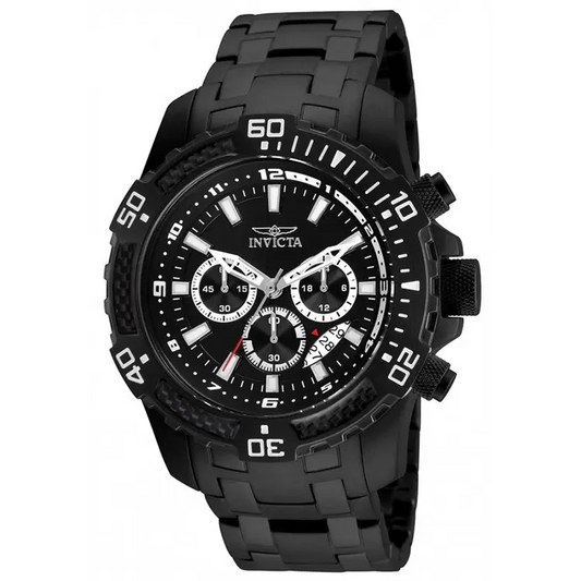 Invicta Men’s Pro Diver Chronograph Stainless Steel Black