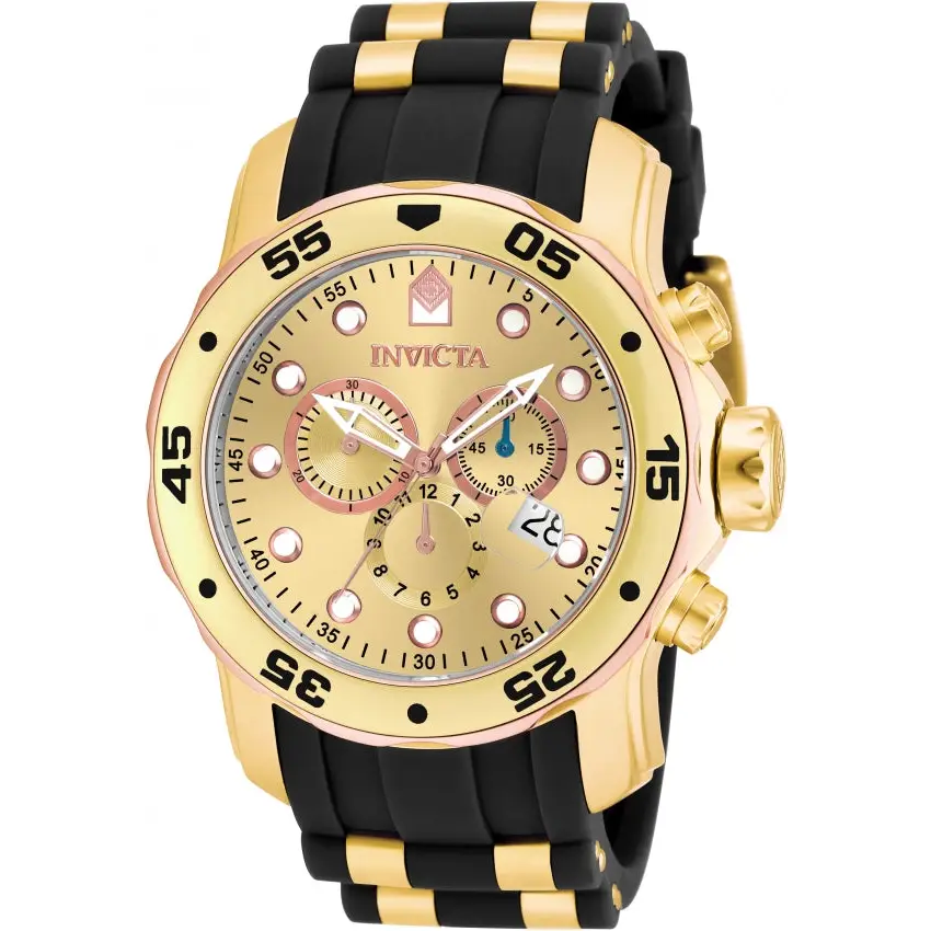 Invicta Men’s Pro Diver Chronograph Two Tone S. Steel