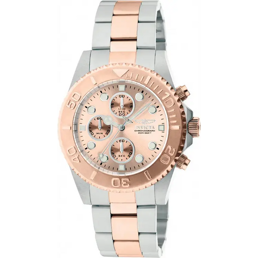 Invicta Men’s Pro Diver Chronograph Two Toned Stainless