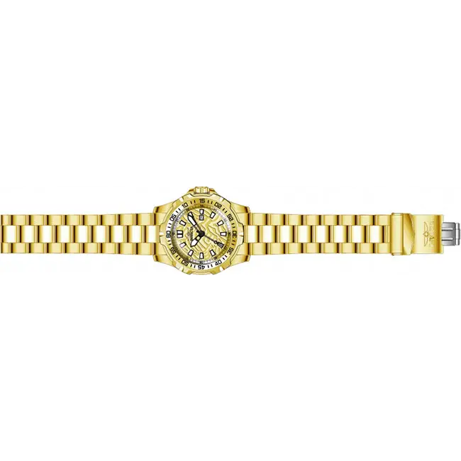 Invicta Men’s Pro Diver Quartz 100m Gold-Plated Stainless