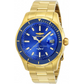 Invicta Men’s Pro Diver Quartz 100m Gold-Plated Stainless