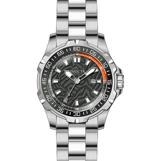 Invicta Men’s Pro Diver Quartz 100m Stainless Steel Charcoal