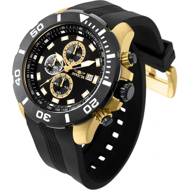 Invicta Men’s Pro Diver Quartz 100m Stainless Steel/Black