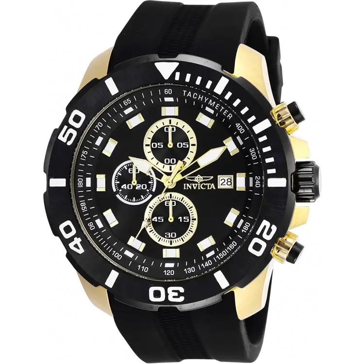 Invicta Men’s Pro Diver Quartz 100m Stainless Steel/Black