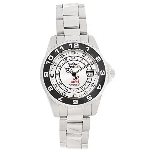 Invicta Men’s Pro Diver Quartz 200m Silver Dial Stainless