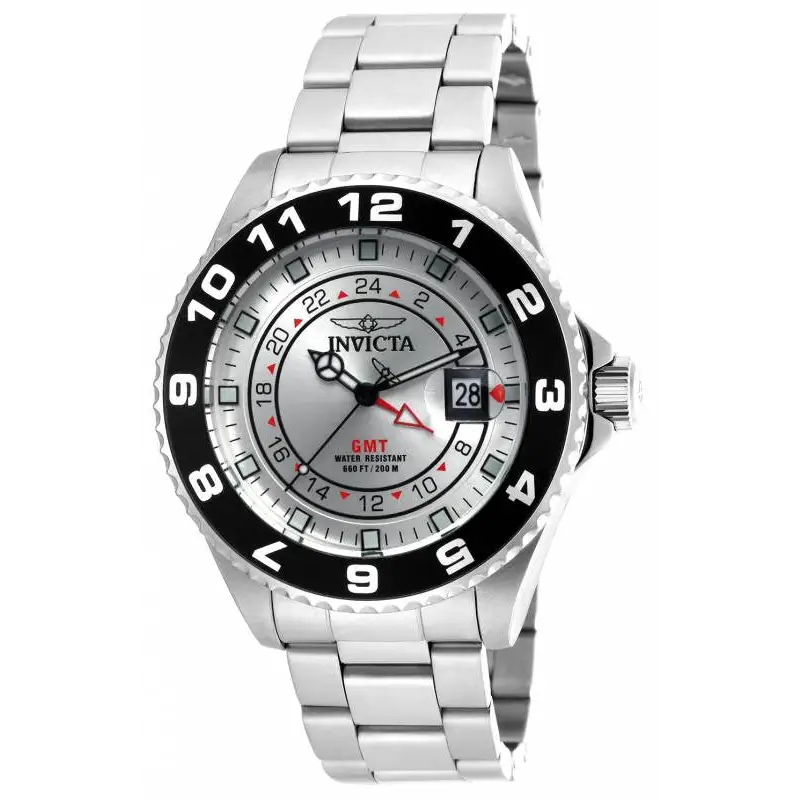 Invicta Men’s Pro Diver Quartz 200m Silver Dial Stainless