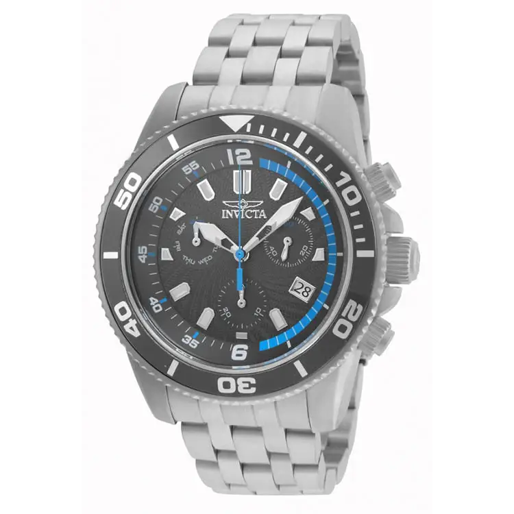 Invicta Men’s Pro Diver Quartz 200m Stainless Steel Gray
