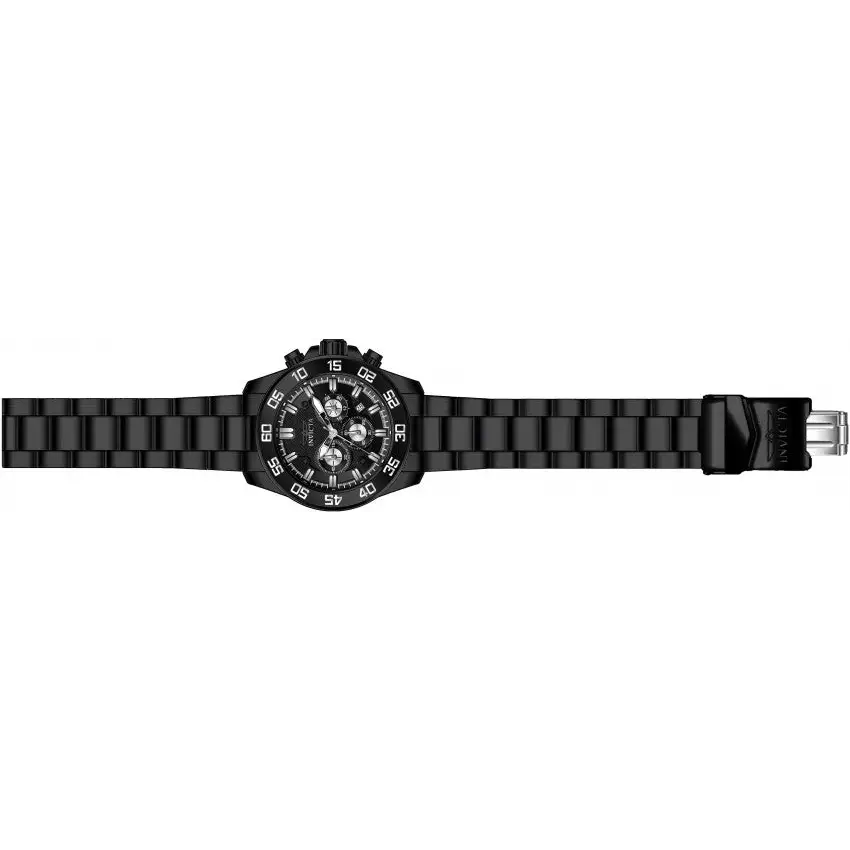 Invicta Men’s Pro Diver Quartz Chrono 100m Black Stainless