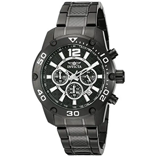 Invicta Men’s Pro Diver Quartz Chrono 100m Black Tone