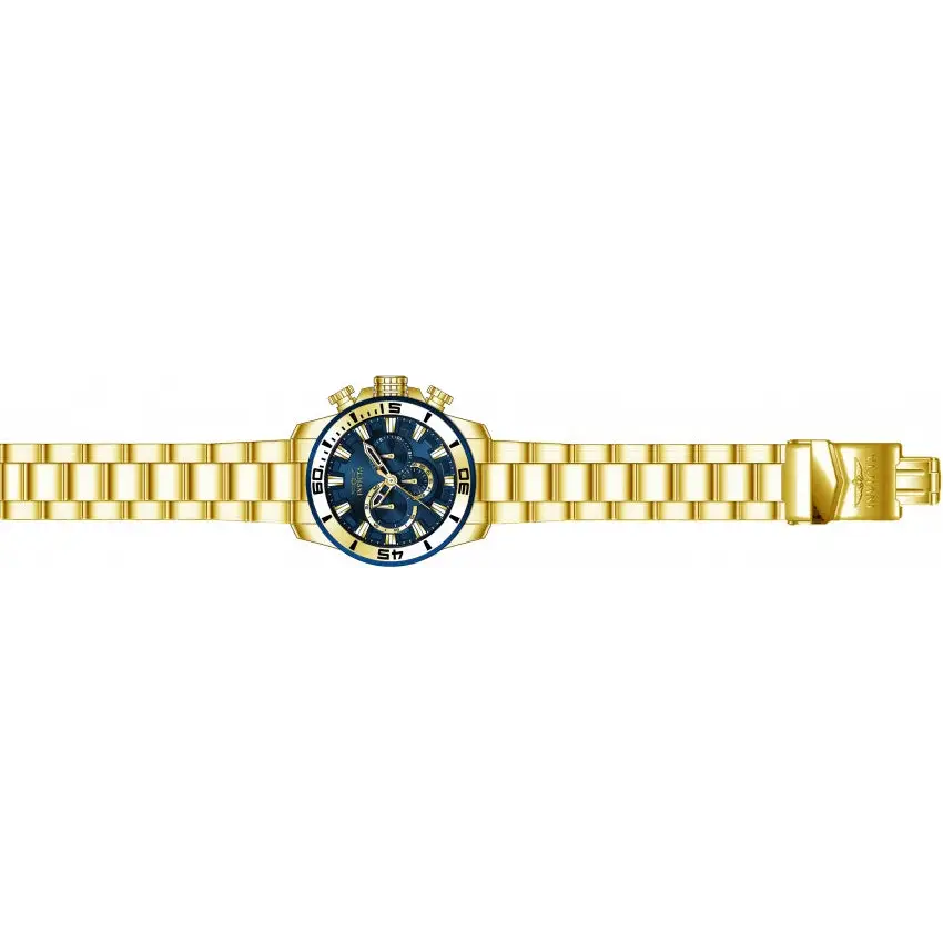 Invicta Men’s Pro Diver Quartz Chrono 100m Gold Tone